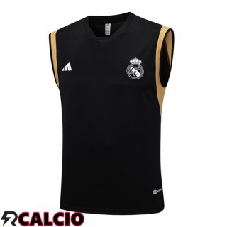 Canotta Calcio Real Madrid Nero 2023/2024