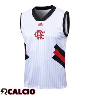 Canotta Calcio Flamengo Bianco 2023/2024