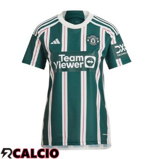 Seconda Maglia Manchester United Donna Verde 2023/2024