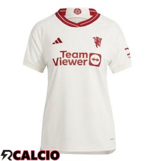 Terza Maglia Manchester United Donna Bianco 2023/2024