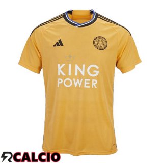 Terza Maglia Leicester City Giallo 2023/2024