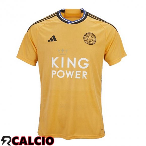 Terza Maglia Leicester City Giallo 2023/2024