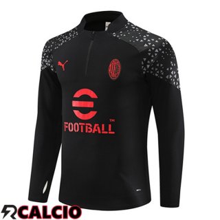 Felpa Allenamento AC Milan Nero 2023/2024