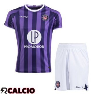 Seconda Maglia Toulouse Bambino Viola 2023/2024
