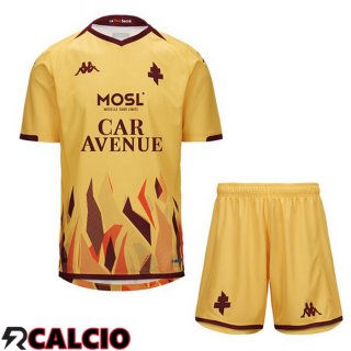 Seconda Maglia FC Metz Bambino Giallo 2023/2024