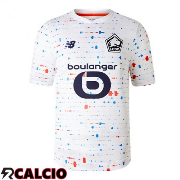 Seconda Maglia Lille OSC Bianco 2023/2024