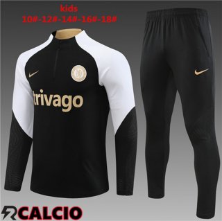 Insieme Tuta Calcio FC Chelsea Bambino Nero 2023/2024