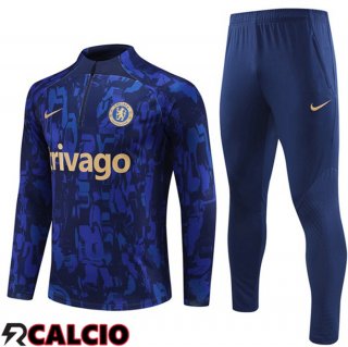 Insieme Tuta Calcio FC Chelsea Blu 2023/2024