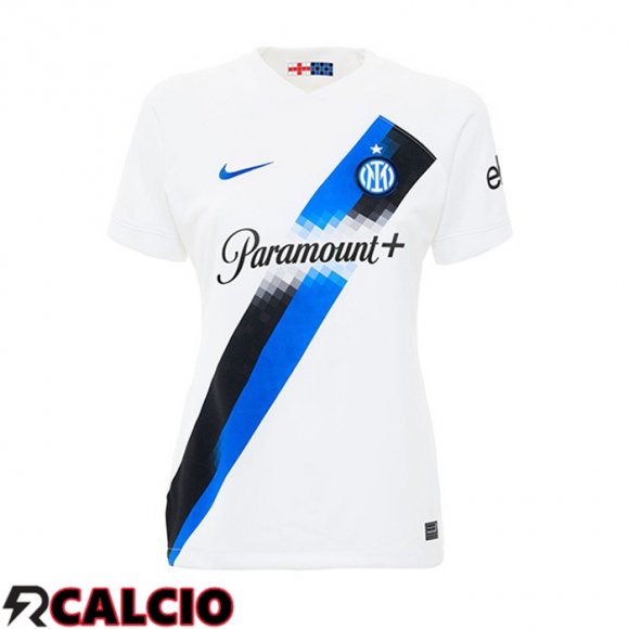 Seconda Maglia Inter Milan Donna Bianco 2023/2024