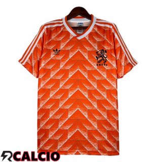 Prima Maglia Paesi Bassi Retro Arancia 1988