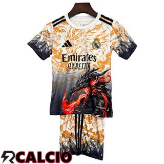 Maglia Real Madrid Bambino Edizione Speciale Arancia 2025/2026
