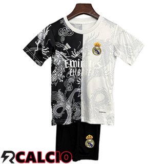 Maglia Real Madrid Bambino Edizione Speciale Nero/Bianco 2025/2026