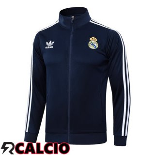 Giacca Calcio Real Madrid Blu Reale 2024/2025