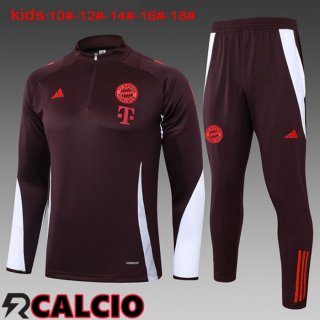 Insieme Tuta Calcio Bayern Monaco Bambino Rosso 2024/2025