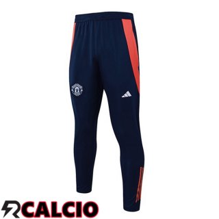 Pantaloni Da Allenamento Manchester United Blu Reale 2024/2025