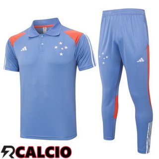 Insieme Polo Cruzeiro EC + Pantaloni Grigio 2024/2025
