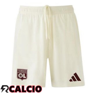 Terza Pantaloncini Calcio Lione OL Giallo 2024/2025