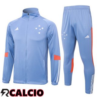 Insieme Tuta Calcio - Giacca Cruzeiro EC Grigio 2024/2025
