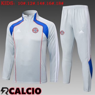 Insieme Tuta Calcio Bayern Monaco Bambino Grigio 2025/2026