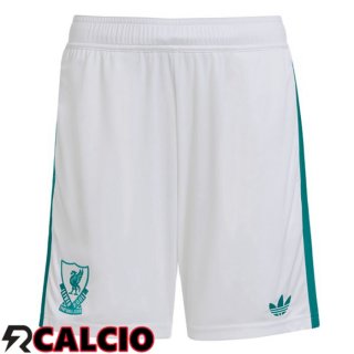Terza Pantaloncini Calcio FC Liverpool Bianco 2025/2026