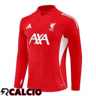 Felpa Allenamento FC Liverpool Rosso 2025/2026