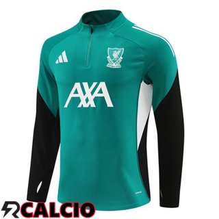 Felpa Allenamento FC Liverpool Verde 2025/2026