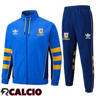 Insieme Tuta Calcio - Giacca FC Liverpool Blu 2025/2026