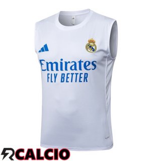 Canotta Allenamento Real Madrid Bianco 2025/2026