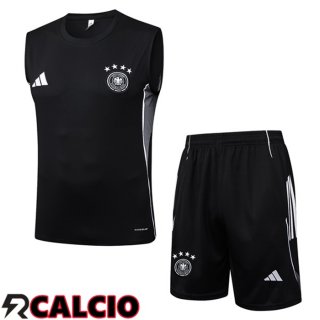Canotta Allenamento Germania + Pantaloncini Nero 2025/2026