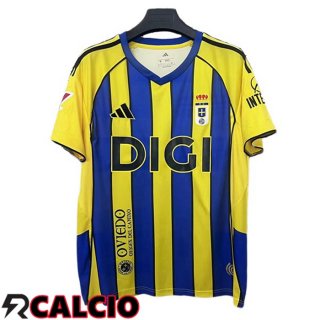 Seconda Maglia Real Oviedo Giallo 2025/2026