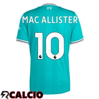 Terza Maglia FC Liverpool (MAC ALLISTER 10) Verde 2025/2026