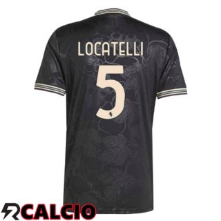 Terza Maglia Juventus (LOCATELLI 5) Nero 2025/2026