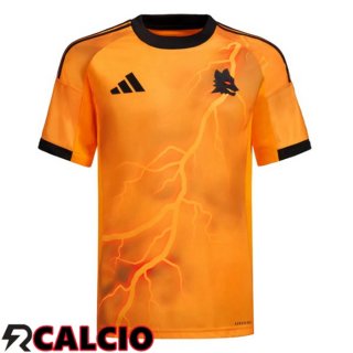 Seconda Maglia AS Roma Giallo 2025/2026