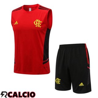 Canotta Calcio Flamengo + Shorts Rosso 2022/2023