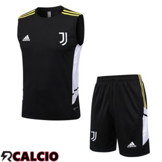 Canotta Calcio Juventus + Shorts Nero 2022/2023