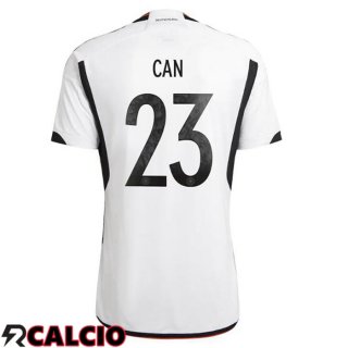 Prima Maglia Germania (CAN 23) Nero Bianco Coppa del Mondo 2022