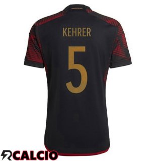 Seconda Maglia Germania (KEHRER 5) Nero Coppa del Mondo 2022