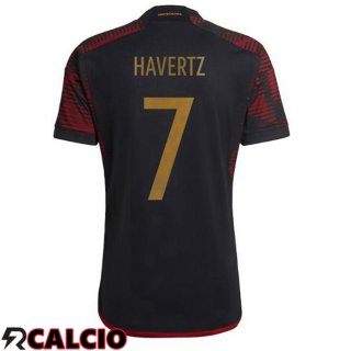 Seconda Maglia Germania (HAVerdeZ 7 Nero Coppa del Mondo 2022