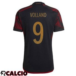 Seconda Maglia Germania (VOLLAND 9) Nero Coppa del Mondo 2022