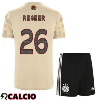 Terza Maglia AFC Ajax (Regeer 26) Bambino Marrone 2022/2023