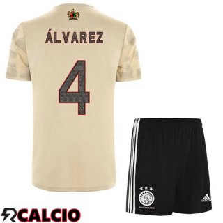 Terza Maglia AFC Ajax (Álvarez 4) Bambino Marrone 2022/2023
