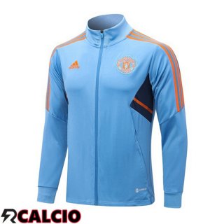 Giacca Calcio Manchester United Blu 2022/2023