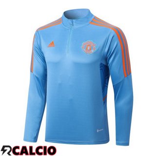 Felpe Allenamento Manchester United Blu 2022/2023