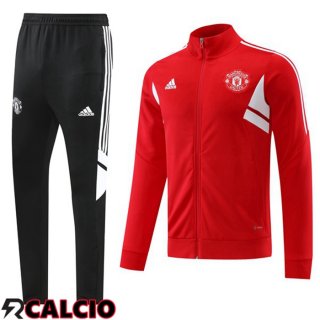 Tuta Calcio - Giacca Manchester United Rosso 2022/2023