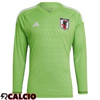 Maglia Giappone Portiere Manica Lunga Verde Coppa del Mondo 2022