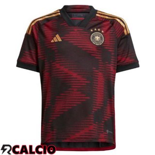 Seconda Maglia Germania Nero Coppa del Mondo 2022
