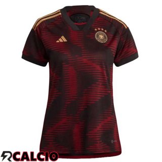 Seconda Maglia Germania Donna Nero 2022/2023