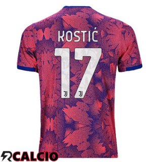 Seconda Maglia Juventus (KOSTIĆ 17) Rosa 2022/2023  Seconda Maglia Juventus (KOSTIĆ 17) Rosa 2022/2023