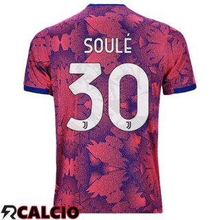 Seconda Maglia Juventus (SOULÉ 30) Rosa 2022/2023