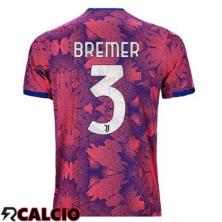 Seconda Maglia Juventus (BREMER 3) Rosa 2022/2023  Seconda Maglia Juventus (BREMER 3) Rosa 2022/2023